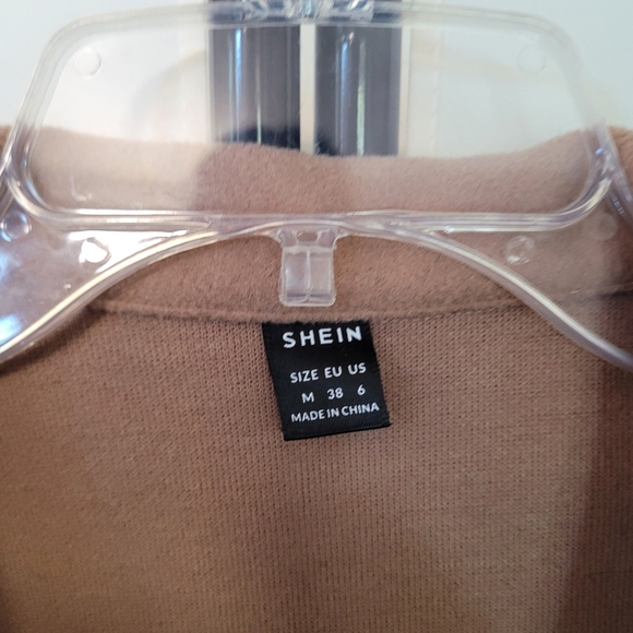 Shein Camel Woolen Jacket - Picture 2 of 3